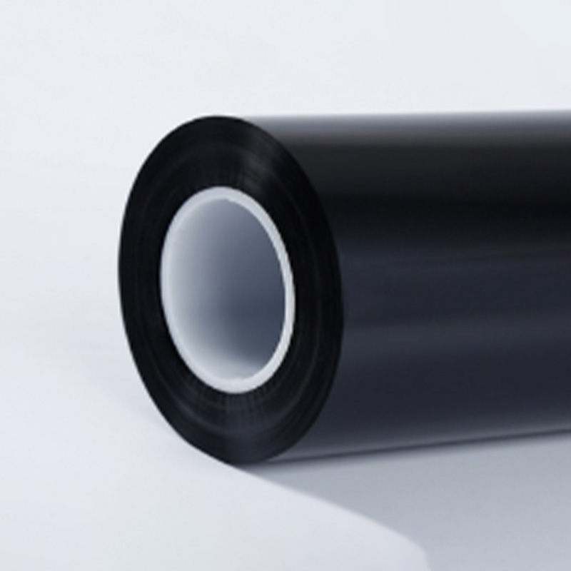 ฟิล์มแกะสลักเลเซอร์เคลือบเงาสีดำแตกหักได้